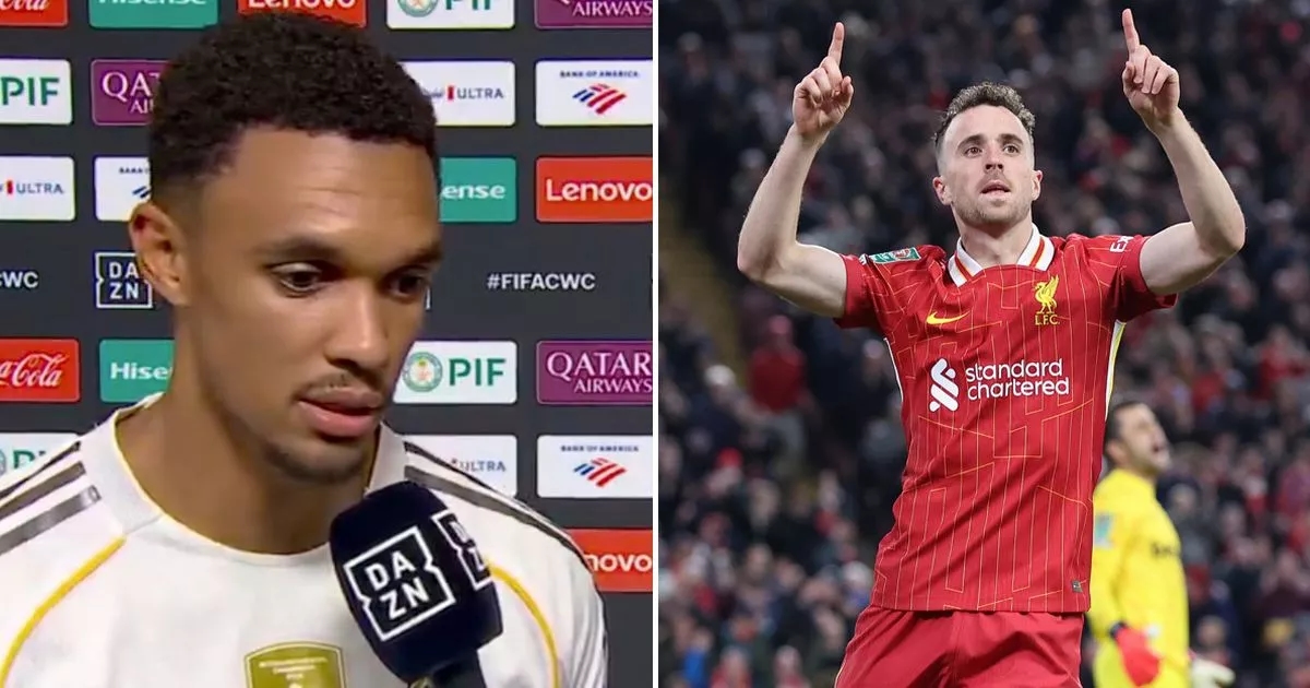 Trent Alexander-Arnold breaks silence on Diogo Jota's death in emotional tribute