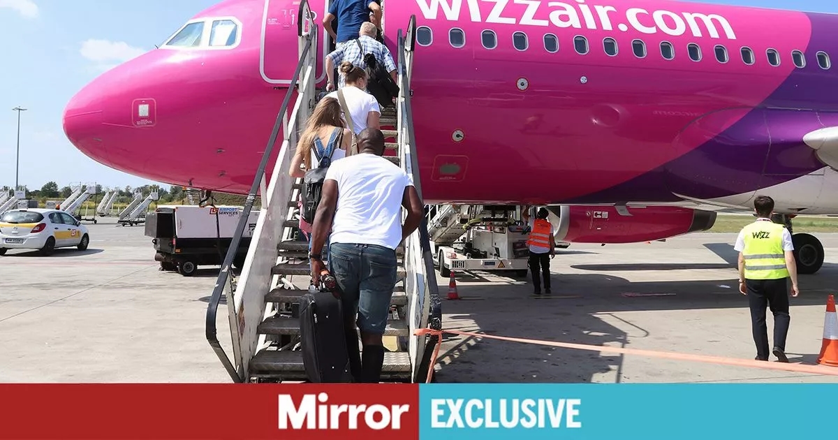 Wizz Air boss hit with £60 fine by own staff for breaking hand luggage rules