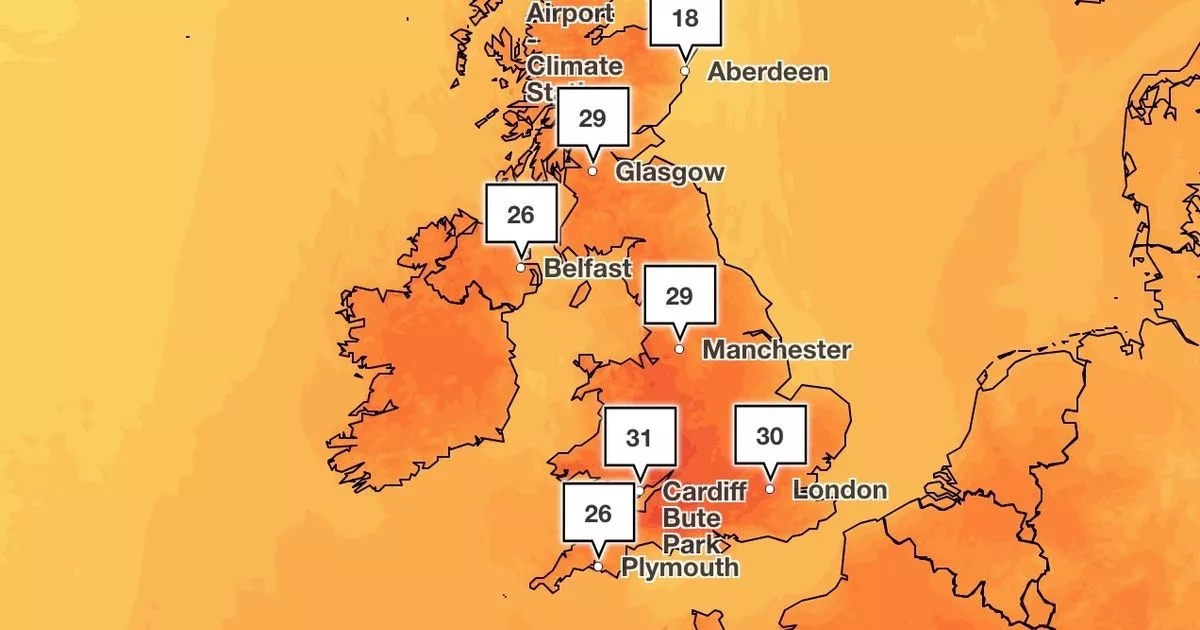 More heatwave misery for Brits on the way in latest Met Office forecast