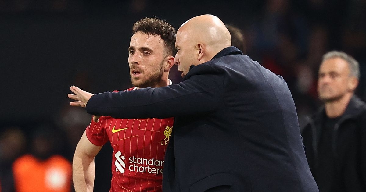 Arne Slot recalls seven-word message to Diogo Jota before star's tragic death