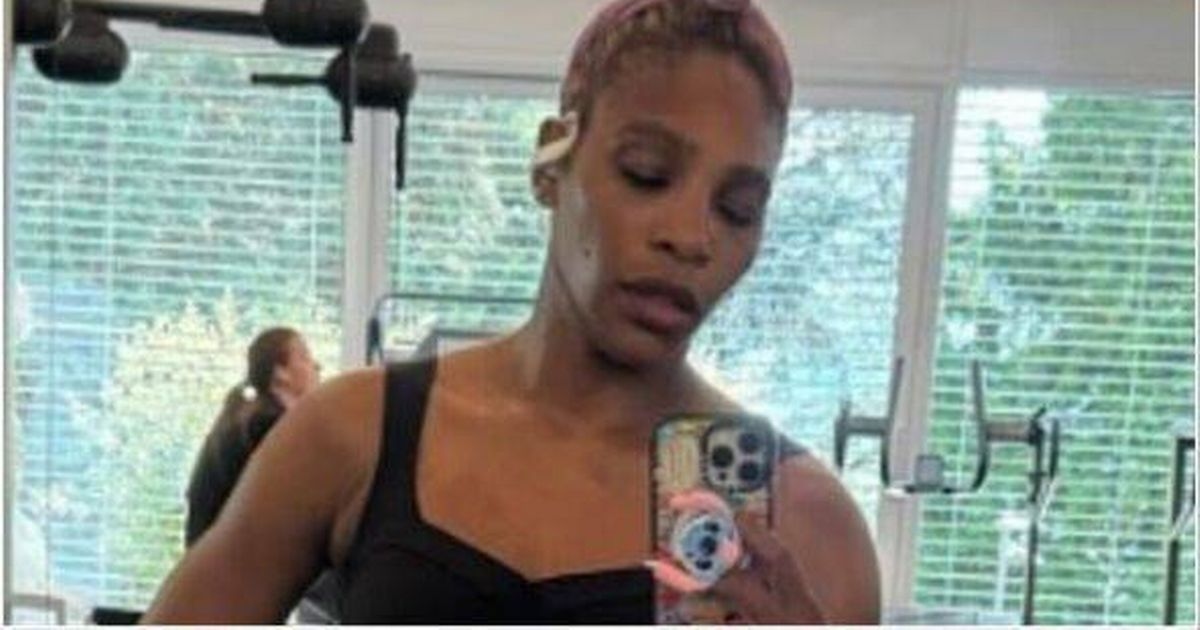 Serena shows off body transformation as Venus prepares for comeback