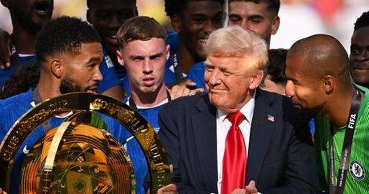 Donald Trump told he ruined Chelsea's Club World Cup win as Cole Palmer stunned