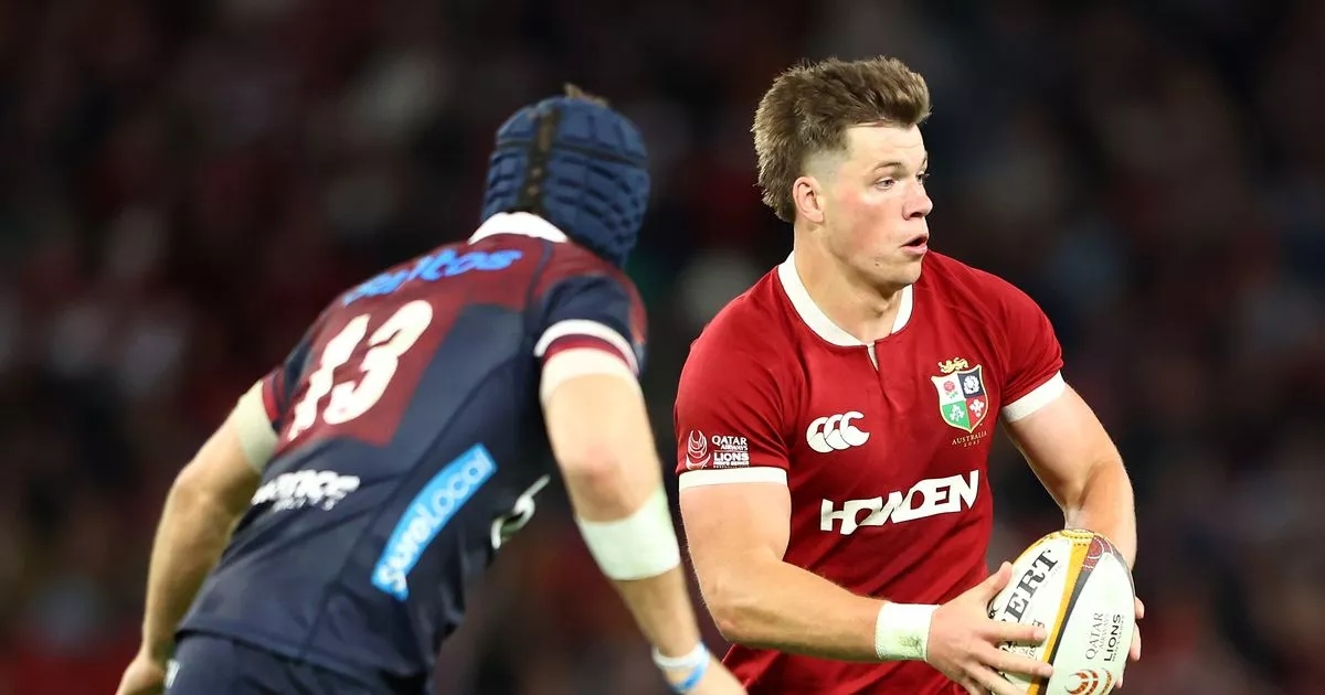 Scotland star Huw Jones' route to the Lions that began with Cape Town school job