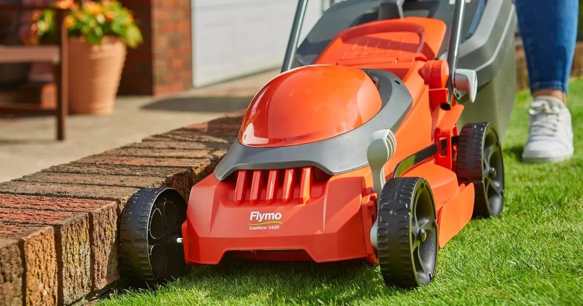 Amazon's 'beast' Flymo lawnmower cuts through grass 'like butter'