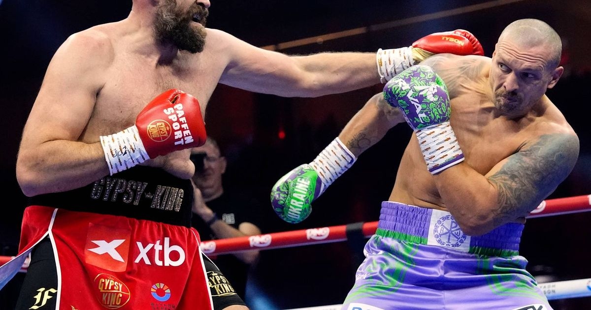 Tyson Fury told to forget about boxing return after Oleksandr Usyk defeats