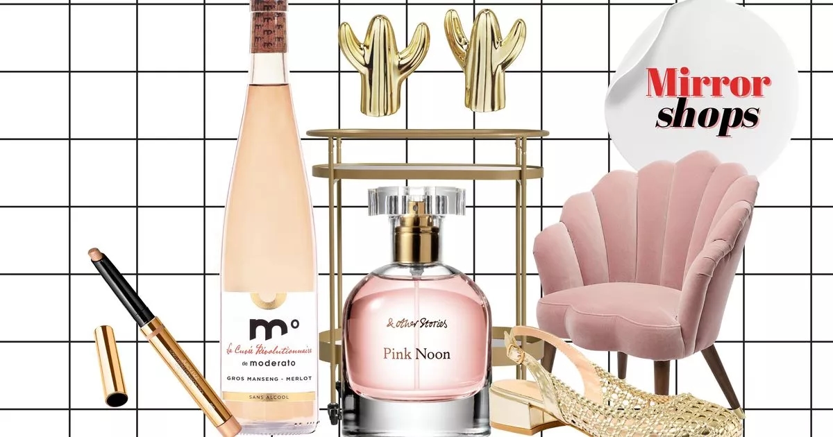 Pink and gold home, style and beauty picks from £5 that give a soft and romantic feel