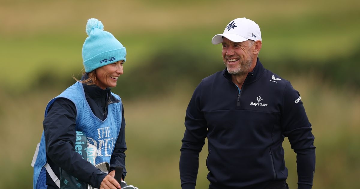Lee Westwood speaks out about decision to have his wife caddie for him at The Open