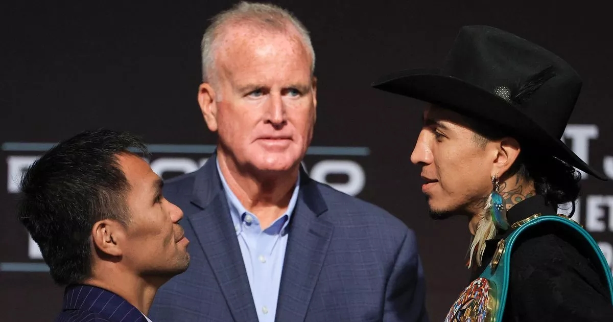 Manny Pacquiao UK fight time tonight as legend takes on Mario Barrios