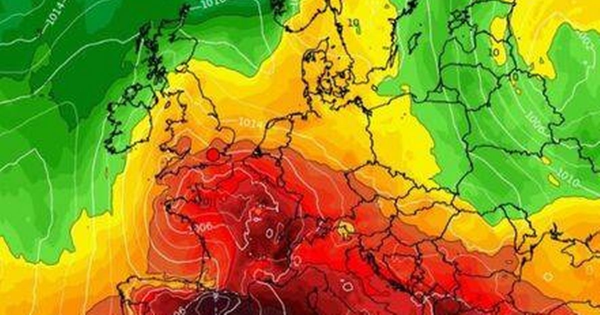 UK weather: Maps turn scorching red as 31C forecast to hit Britain