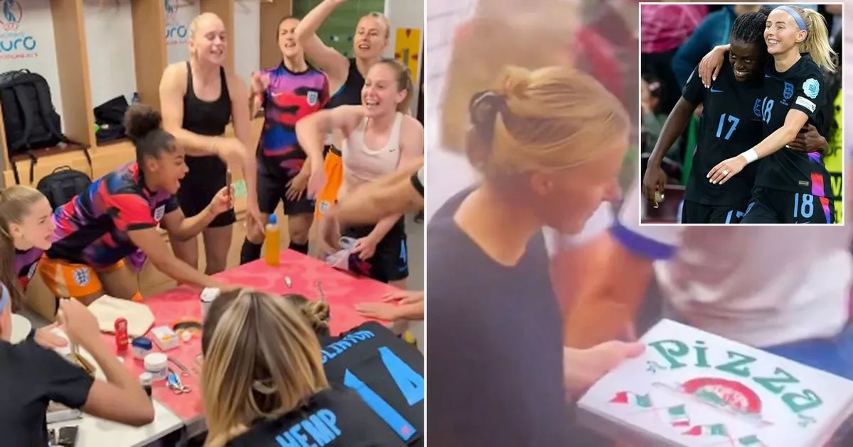 Pizza, partying and a new mantra - How Lionesses celebrated reaching Euro 2025 Final
