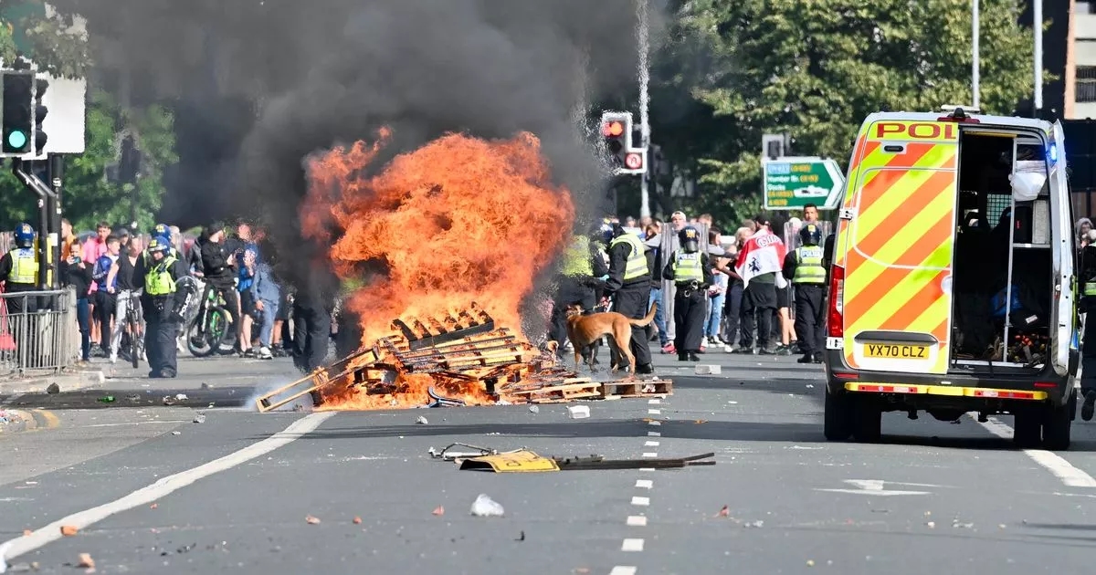 'I was surrounded by Southport attack rioters - my wife and I thought we'd be killed'