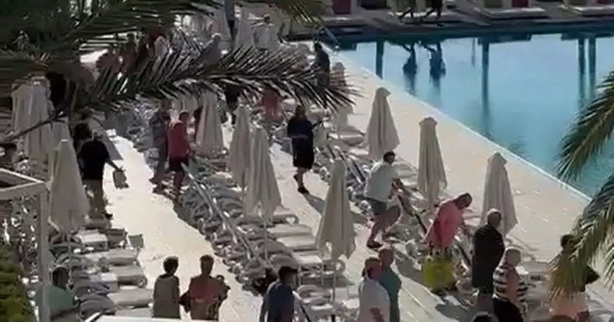 'Tourists at my Majorca hotel race for sunbeds - but I show them there's no point'