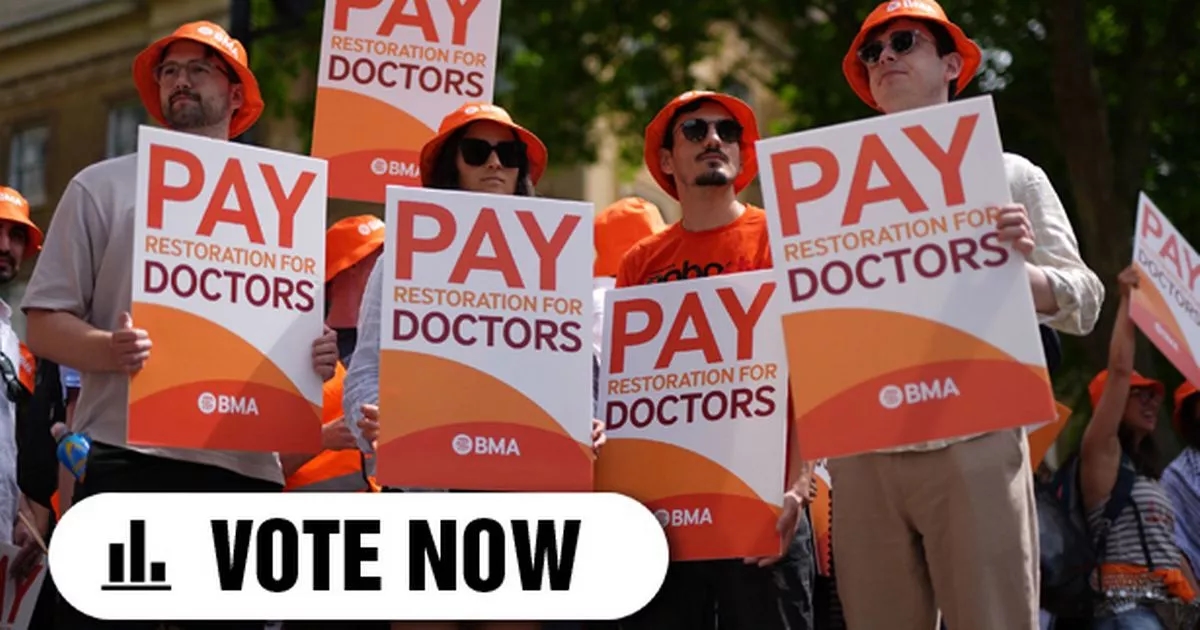 Do you agree with doctors going on strike? Take our poll and have your say
