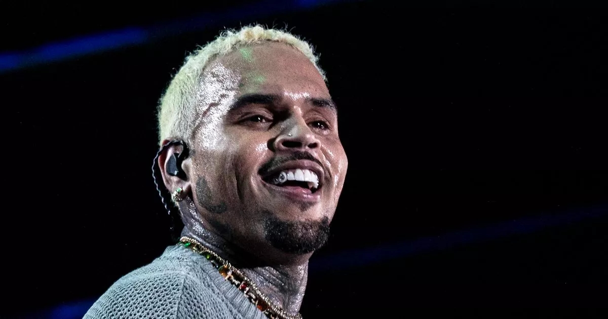 Chris Brown arrested at Manchester hotel over alleged bottle attack