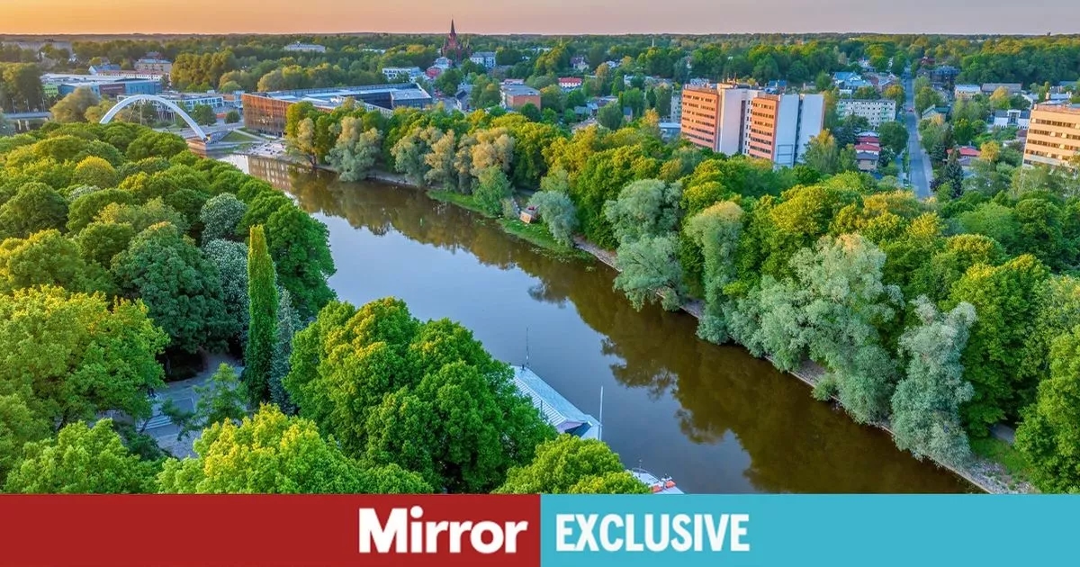 Little-known 'river city' filled with curiosities and floating saunas