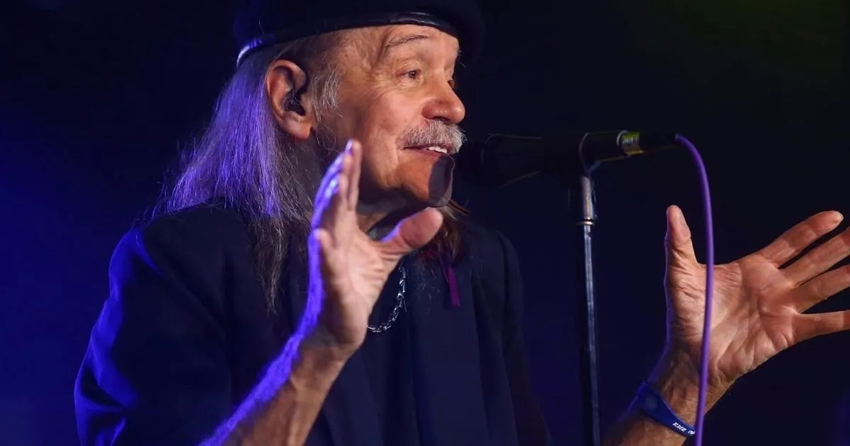 Rock legend rushed to hospital after horror car crash