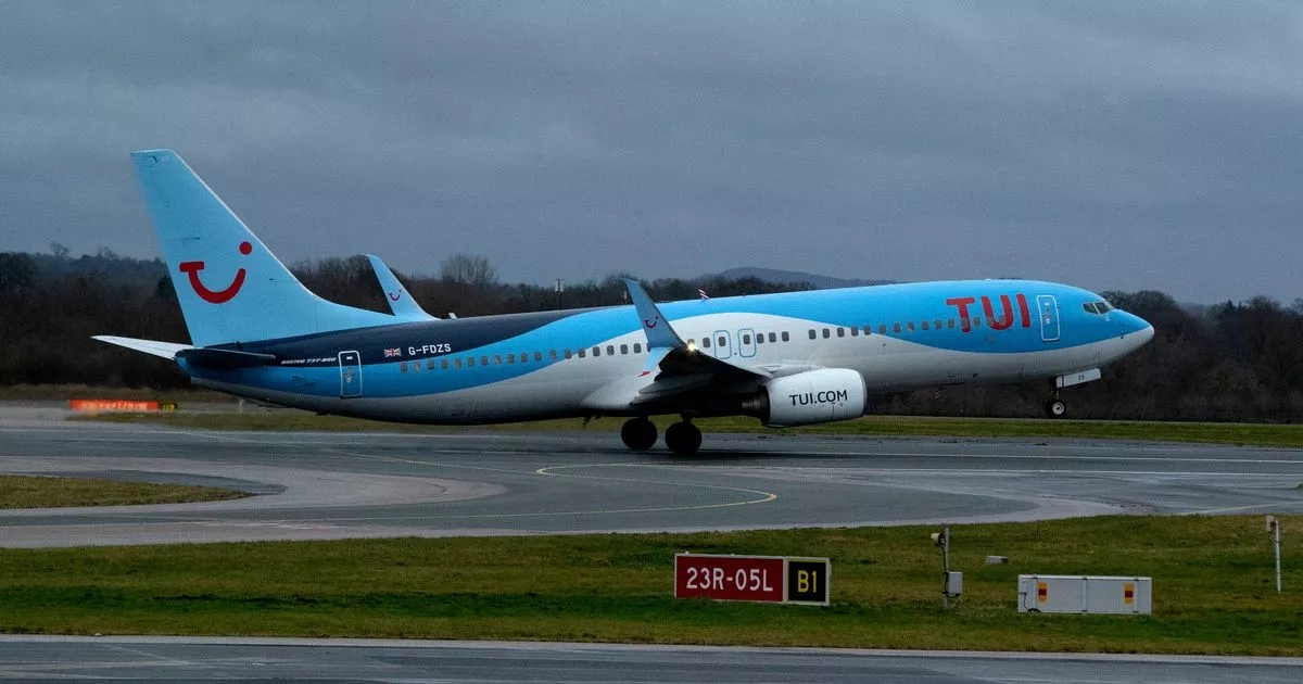 TUI flight from Cardiff Airport escorted by fighter jets after 'bomb threat note' found in toilet