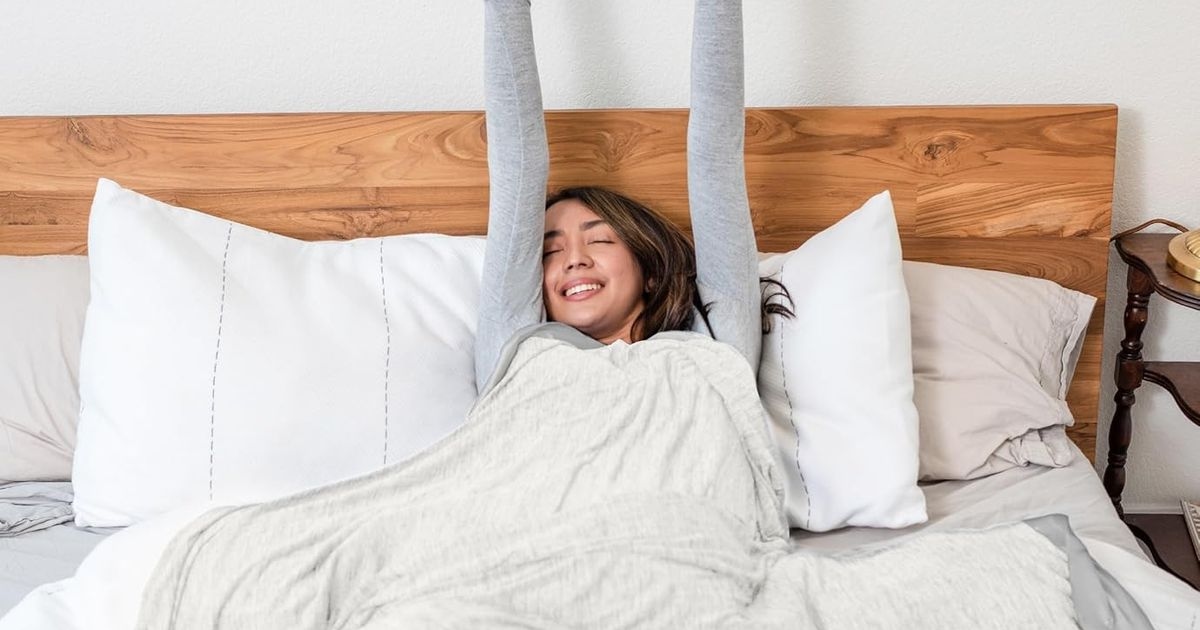 Heatwave shoppers snap up cooling blanket that tackles night sweats and overheating