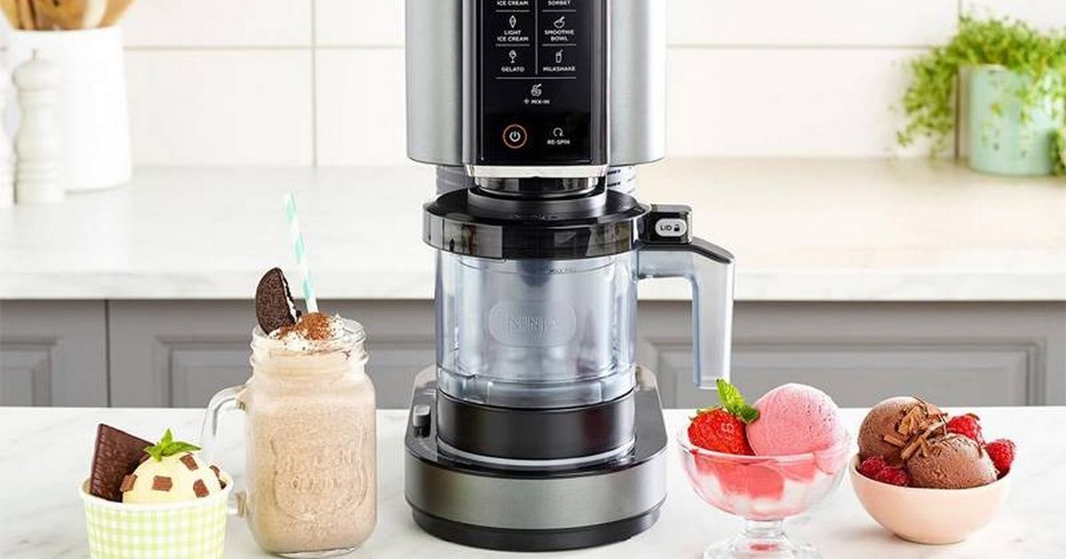 Ninja's 'brilliant' ice cream maker now comes with four free accessories
