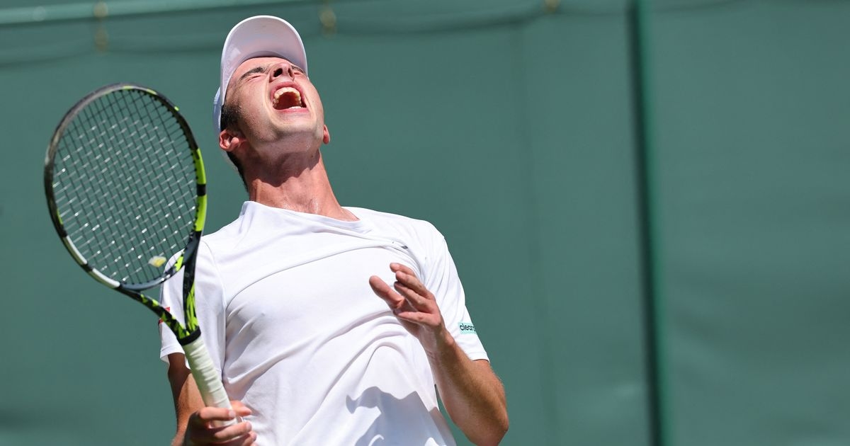 Wimbledon star Oliver Tarvet screams 'Gareth' during matches in secret ritual