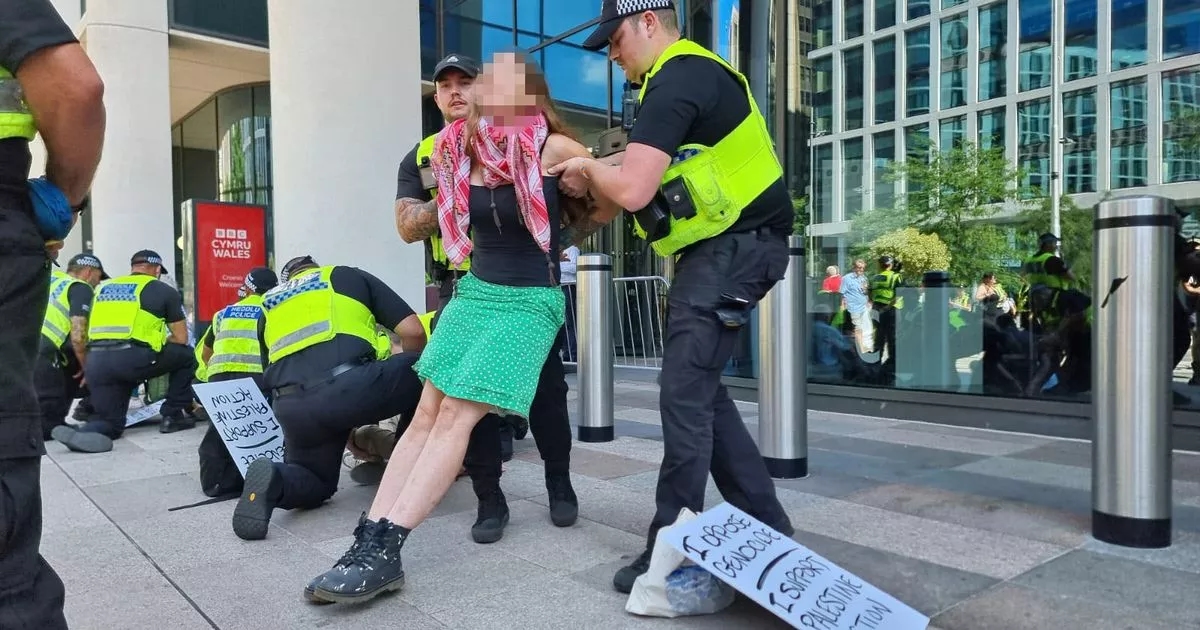 Protesters arrested in Cardiff amid UK-wide anger over Palestine Action