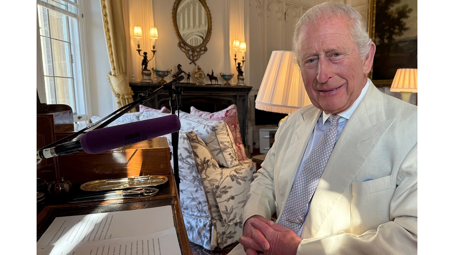 The King shares special message on BBC World Service to mark the 70th anniversary of the Antarctic Midwinter Broadcast