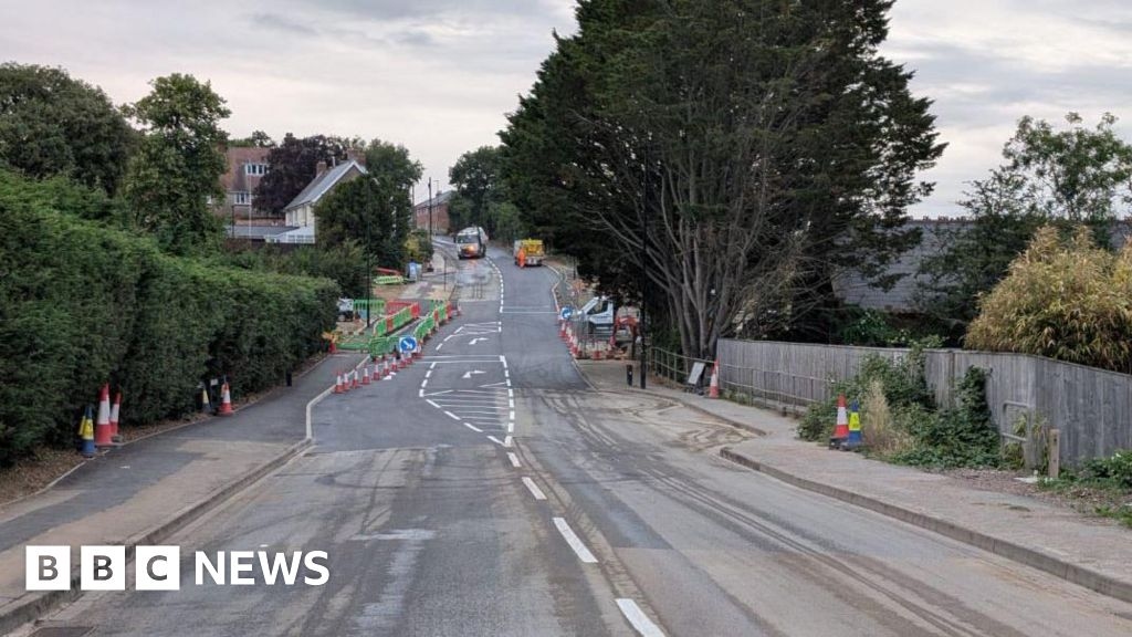 Horsebridge Hill roadworks finish early after weeks of delays