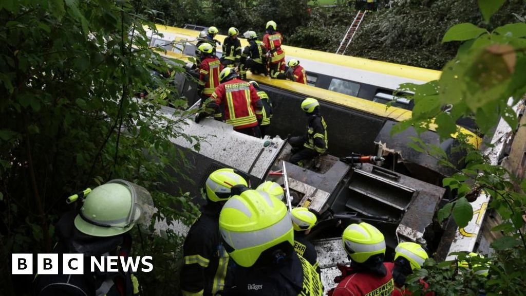 Several reported killed in German train derailment