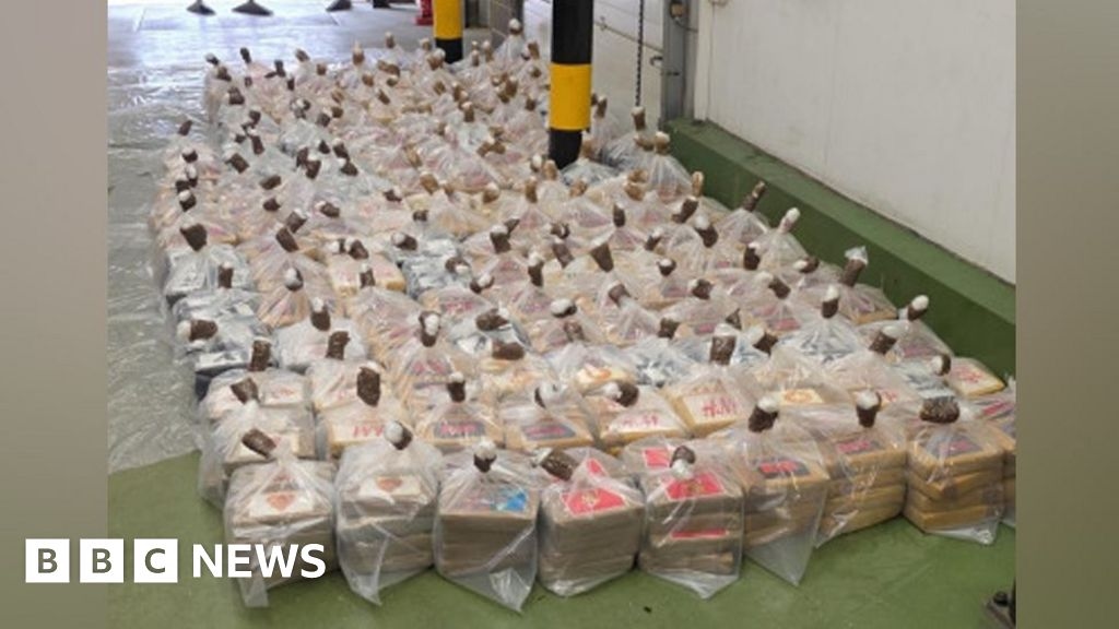 London Gateway cocaine worth £96m seized in 'one of largest' busts