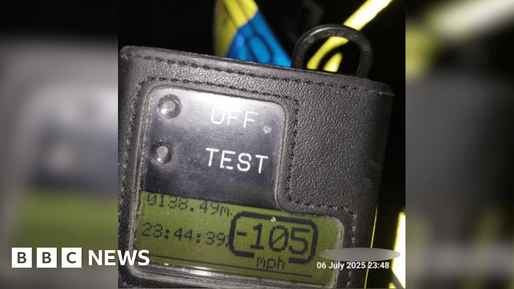 Driver caught on the M11 doing 105mph with child, 9, on board