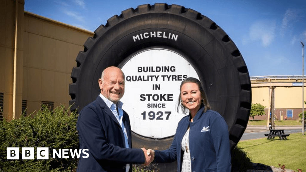 Michelin's Stoke factory plan to draw new life from old tyres