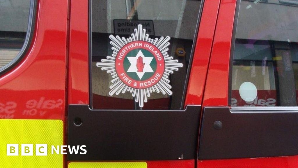 Ballymoney: Emergency services attend fire in town centre