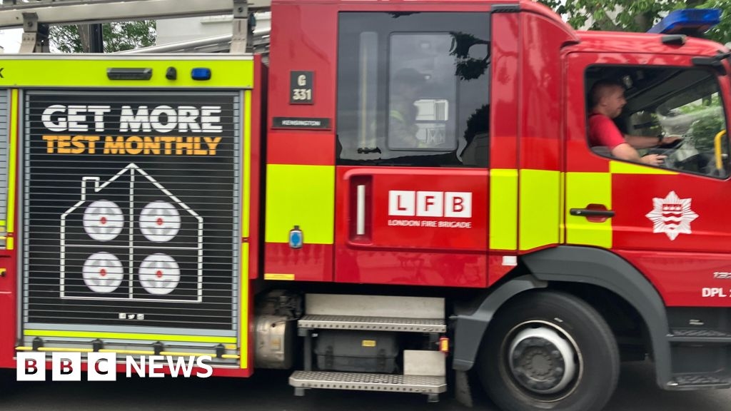 Dagenham: Fire forces residents from their homes
