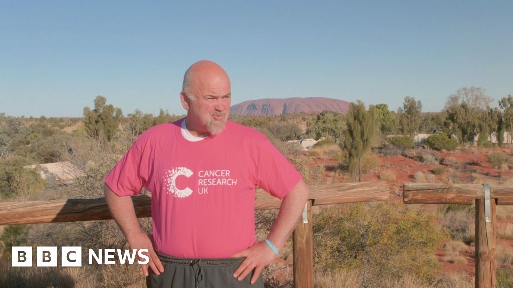 Throat cancer survivor ends Aussie Outback challenge early