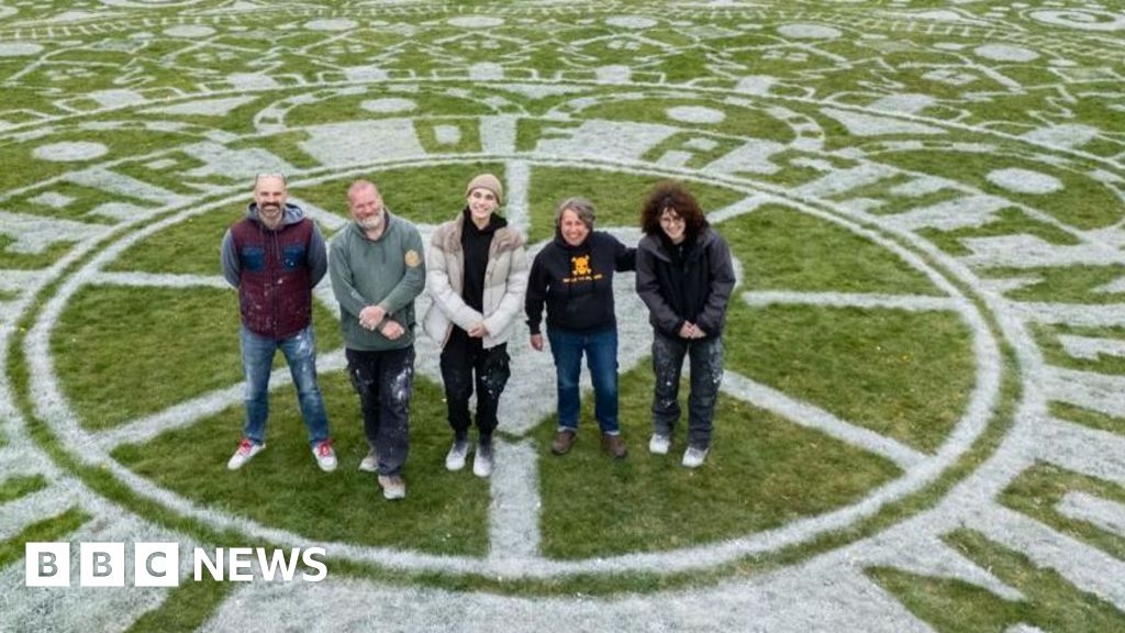 Heart of Ashington celebrated in huge park artwork