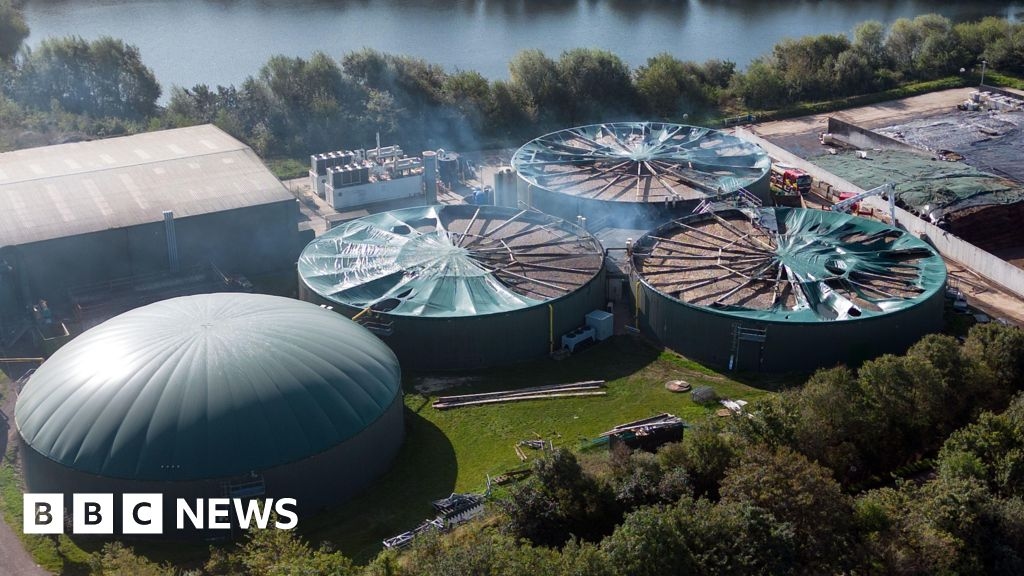 Lightning-hit food waste plant near Oxford set for protection