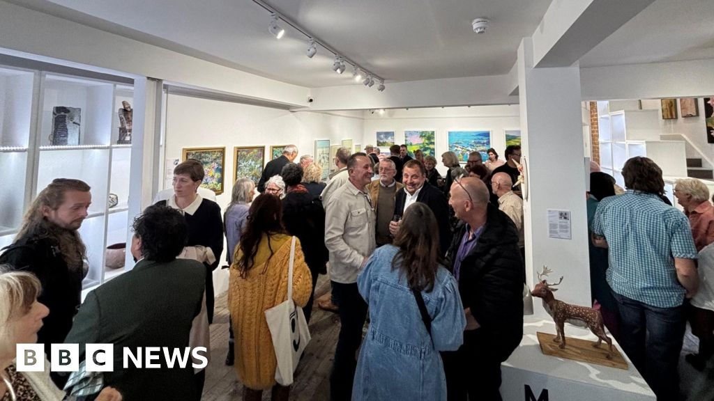 Art gallery opens in former Dockerills hardware store in Brighton