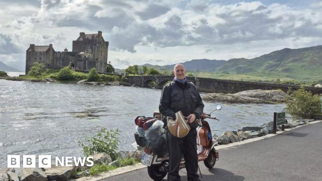 Why are Lambretta scooter fans riding to Ayr?