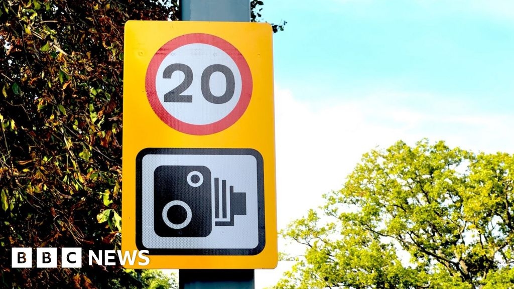 Most cars speed on free flowing 20 mph roads