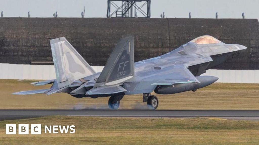 RAF lakenheath welcomes back US fighter jets after Iran operation