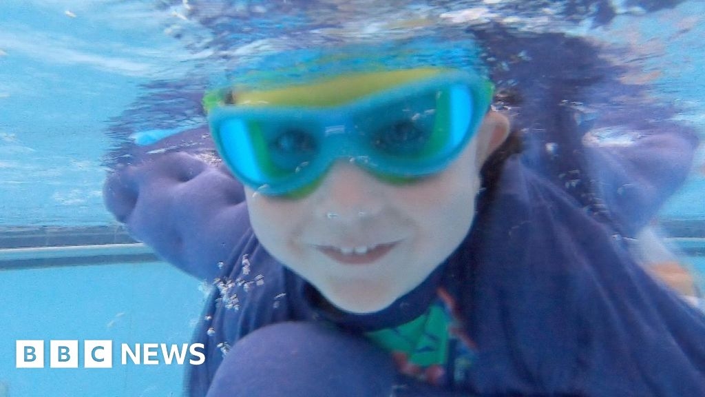 Toddlers enjoy Water Babies sponsored fancy dress swim event
