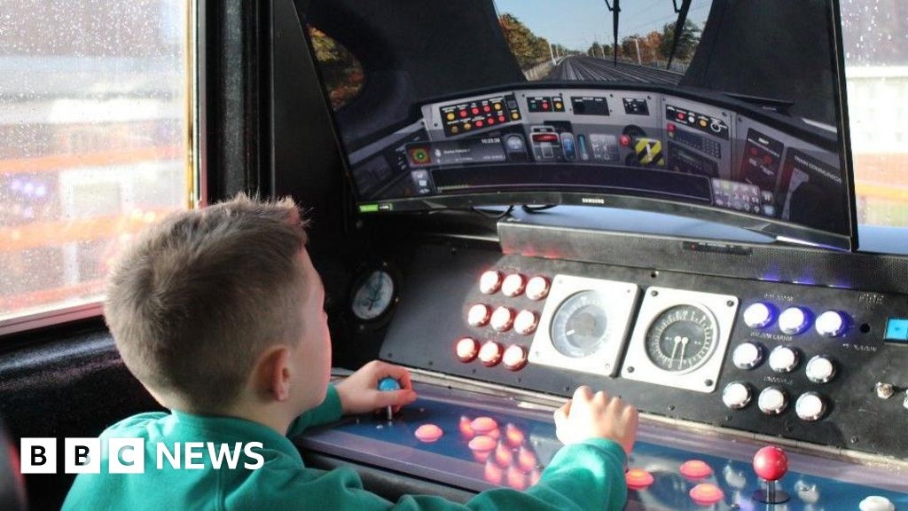 Donated train 'valuable resource' to Blyth SEN school