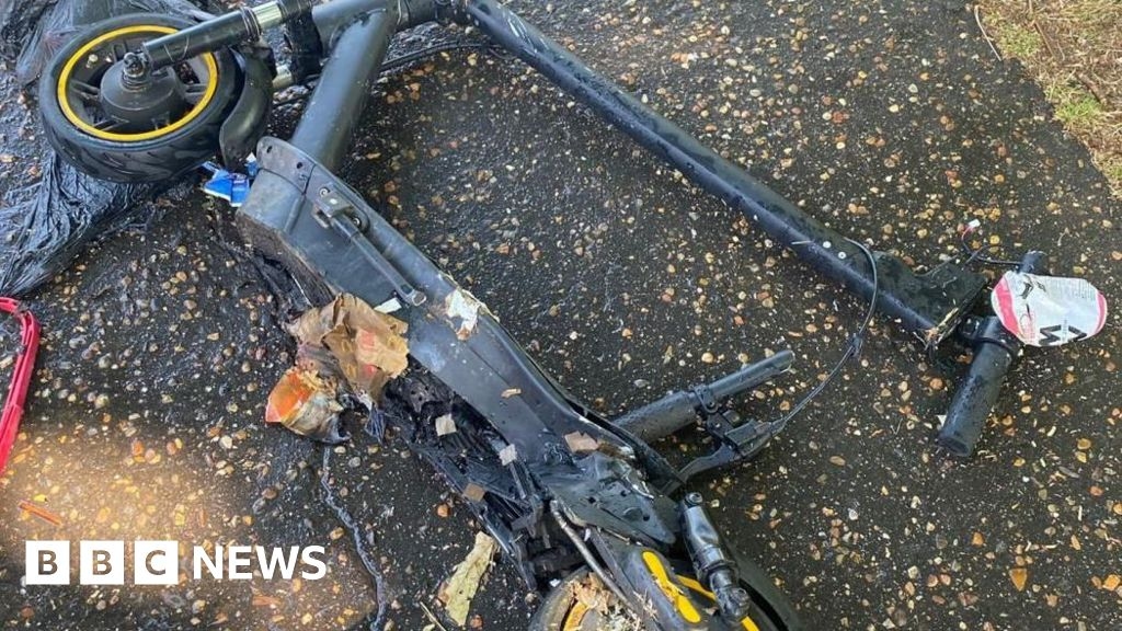 E-scooter thrown in Basildon bin causes refuse lorry fire