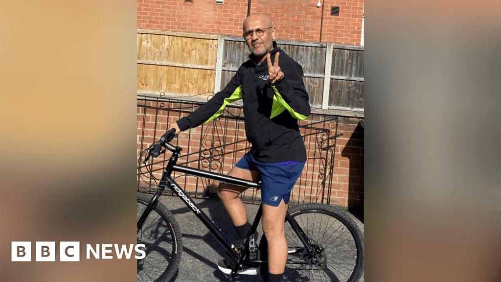 Father from Rainworth takes on Ramadan charity cycle challenge