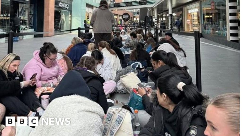 Shoppers camp overnight ahead of Sephora's Liverpool store opening