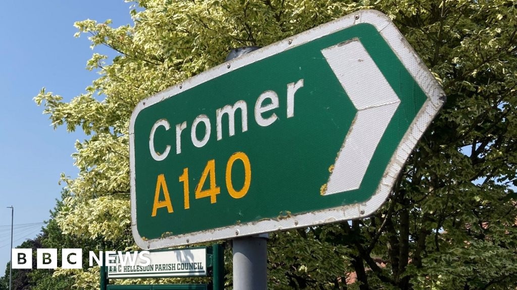 A140 roadworks starting on major Norwich road at Hellesdon
