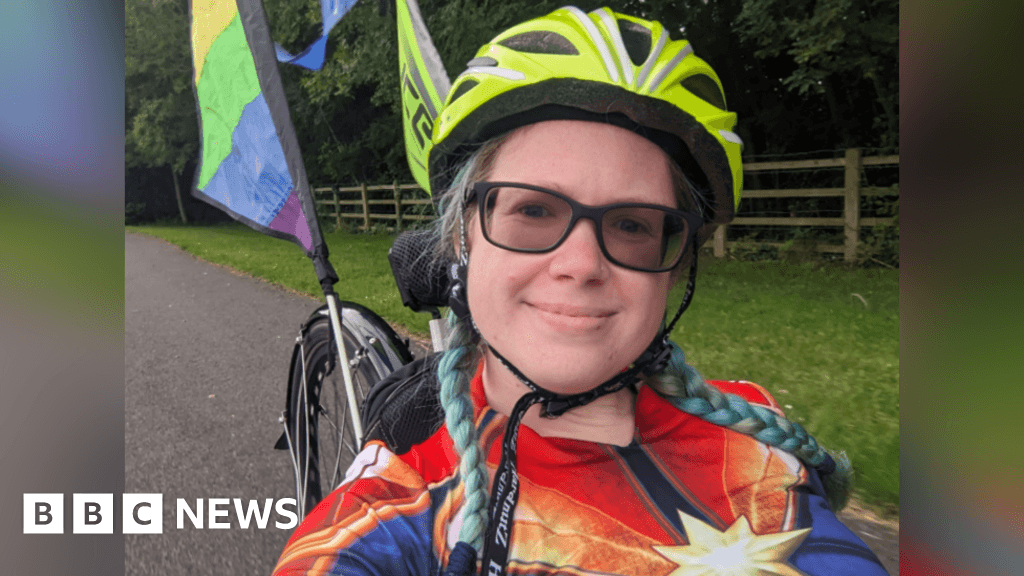 Wheelchair rugby coach takes on Marvel triathlon at Dorney Lake