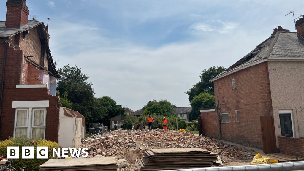 Residents return after suspected gas explosion in Alvaston