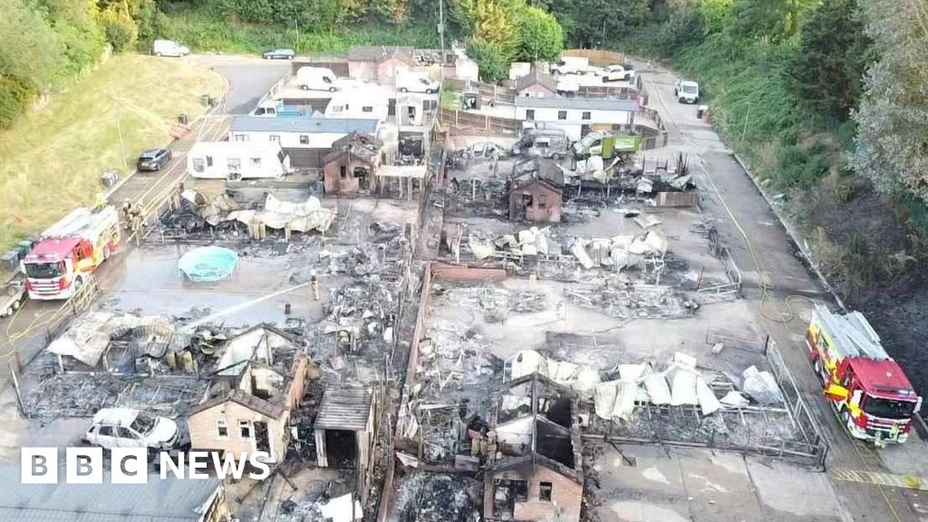Council saddened after fire destroys site used by travellers