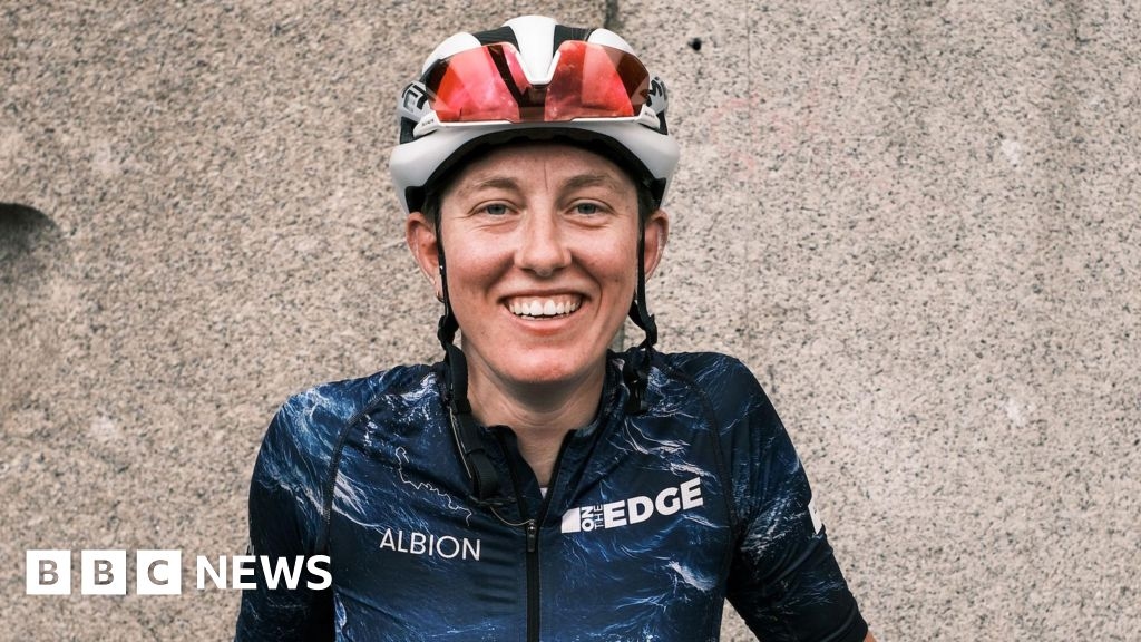 Shropshire cyclist's 'relief' after breaking coastline record